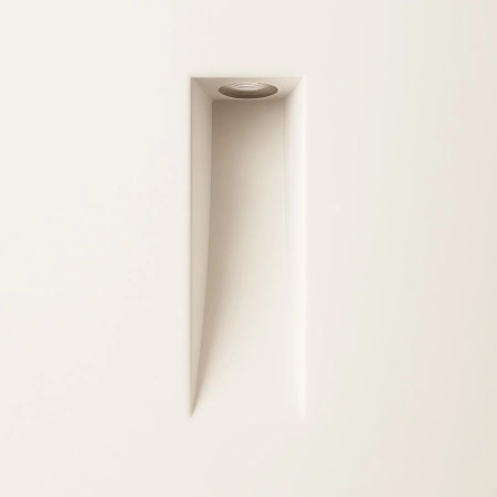 Wall light Drift Plaster Rectangular GU10 WH