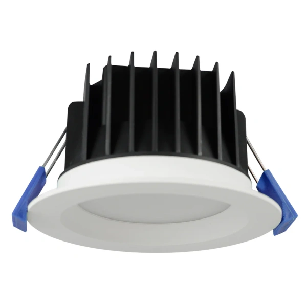 EyZee Smart Downlights Vibrant Ambiance Bezel WHT Zigbee 90mm RGBW