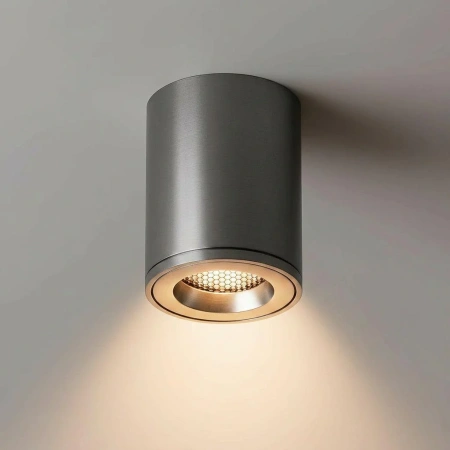 Surface downlight Carbon GU10 8W Gunmetal