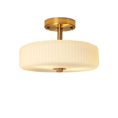 Pendant lamp Worth Satin E14 BRS