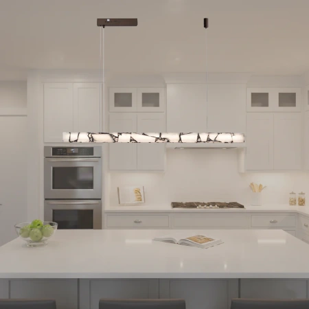 Pendant lamp Luminara Marble L150 BLK