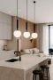 Pendant lamp Loff P1 BK