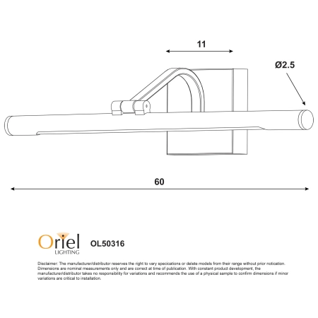 Wall light Kinden Chrome LED 10W 3CCT CHR