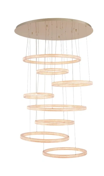 Pendant lamp HAILO 8 LED 450W GL