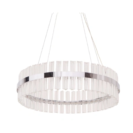 Pendant lamp Elisse crystal LED 30W 3K D60 CHR