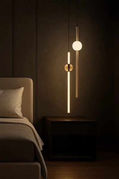 Pendant lamp Skili S1 WH