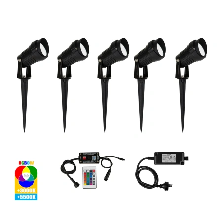 Spike lights SPITZE DIY KIT 24V LED HV1428RGBCW-KIT RGB WIFI BLK