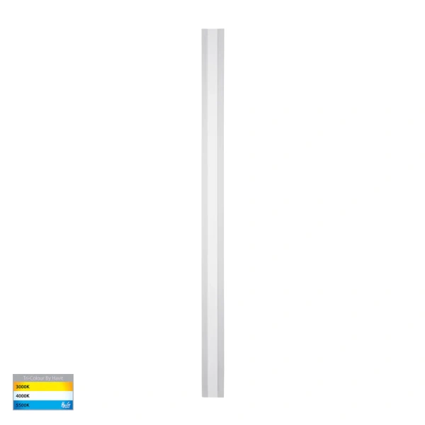 Wall light Barline LED 45W Tricol IP65 150cm WHT