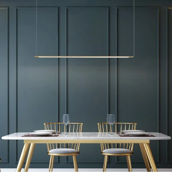 Pendant lamp Bert Linear Pendant 1.4m Black 5K Display