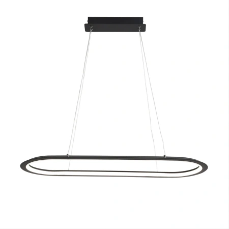 Linear light Ovale L80 LED 38W 3CCT BLK