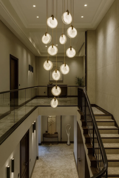 Pendant lamp Villastar 12 Alabaster Spanish Marble LED CCT Dim BRS