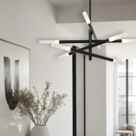 Pendant lamp Pinta 8 D82 LED 24W 3K BK