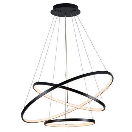 Pendant lamp Aria Mini 3 ring LED LED 65W 3CCT BLK