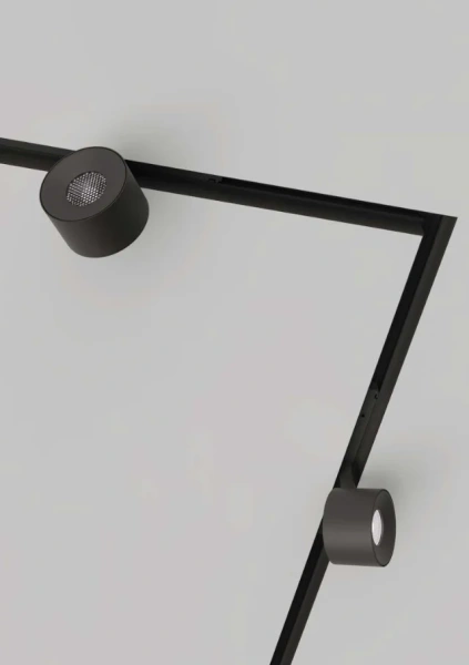 Track anti-glare spotlight Z2970-10.24.CCT.BK 48V 10W