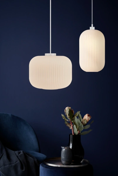 Pendant lamp Milford 30 E27 WHT