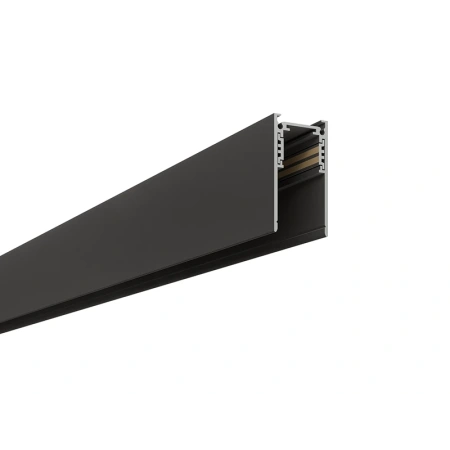 Suspended track set Edge 2M 3lt LED 18W BLK