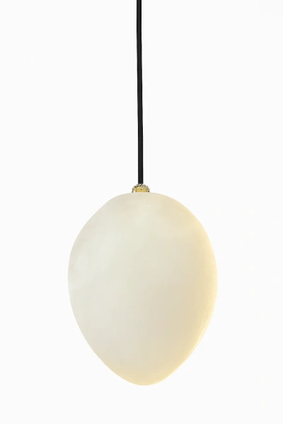 Pendant lamp Ateca P20 Alabaster Spanish Marble G9 BRS
