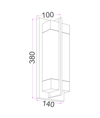 Wall light Puente Marble E14 BRS