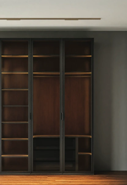 Surface mounted track set 4 Muse 48V 20W CCT BRS