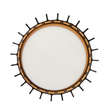 Ceiling light Aludra E27 BLK