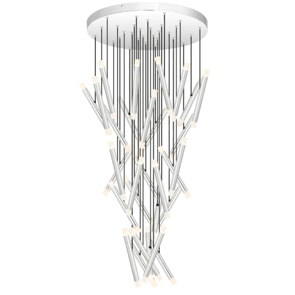 Pendant lamp MILAZO 60x1.5w LED 3000K IP20 NON-DIM CHR