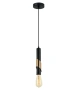 Pendant lamp GOLDA1 Tube with Brass Highlight