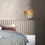 Pendant Light Zyla Glass Oval E27 D29 AM