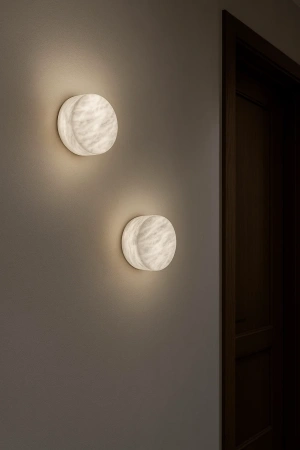 Wall light Devas W1 Alabaster Spanish Marble LED 5W BRS