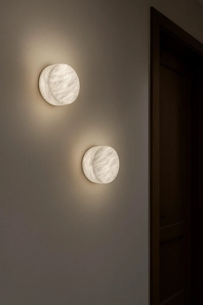 Wall light Roden 1 Alabaster Spanish Marble LED 5W BRS