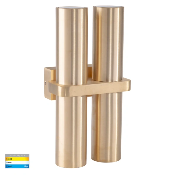 Wall light Luz Solid Brass 3CCT Up-Down HV10592T IP65