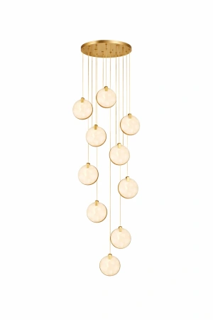 Pendant lamp Villastar 10 Alabaster Spanish Marble LED CCT Dim BRS