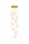 Pendant lamp Villastar 10 Alabaster Spanish Marble LED CCT Dim BRS