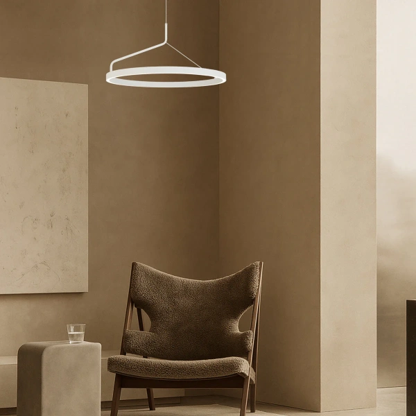 Pendant lamp TRUVON D60 WHT