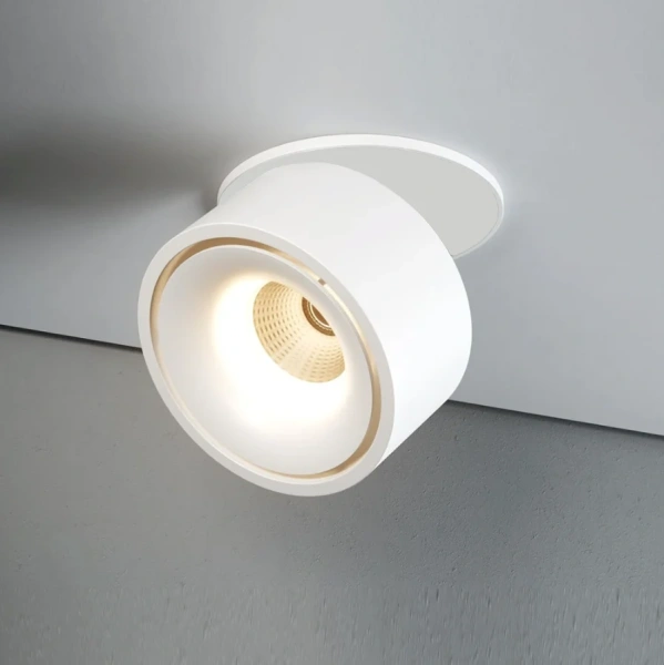 Recessed downlight Savy R Tube adjustable Cylinder WHT LED 3CCT 10W DIY