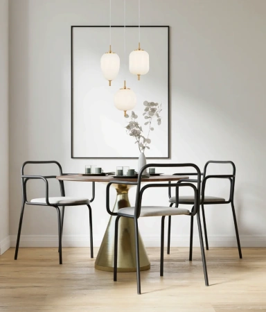 Pendant lamp PINO 3 Jar Opal Matte 10W