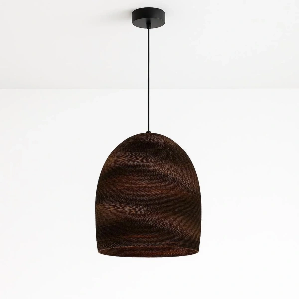 Pendant lamp Zanora Dome E27