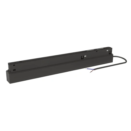 Suspended track set Edge 2M 3lt LED 18W BLK