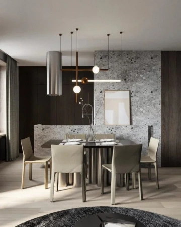 Pendant lamp Skili S1 WH