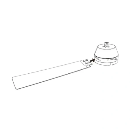 Ceiling Fan Bronco 52 DC Click-in blade BLK