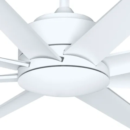 Ceiling Fan Titanic 60 DC 8 blade High Airflow WHT-BLK
