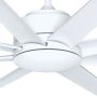 Ceiling Fan Titanic 60 DC 8 blade High Airflow WHT-BLK