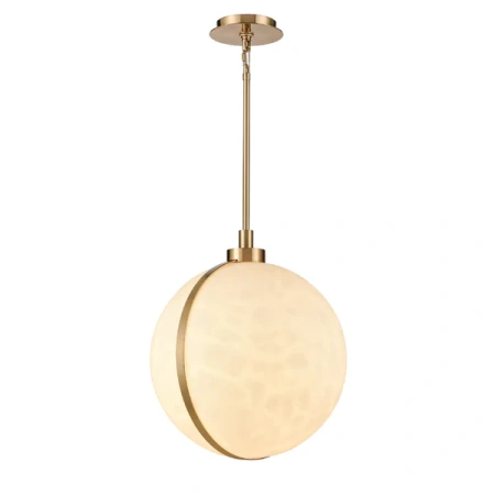Pendant lamp Glow Marble Alabaster E27 BRS