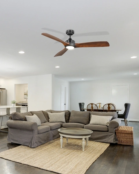 Ceiling fan MINOTA FC628133GBK 52 BKWT Wi-Fi