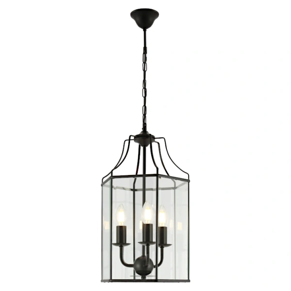 Pendant Light Arcadia 3LT E27 BLK