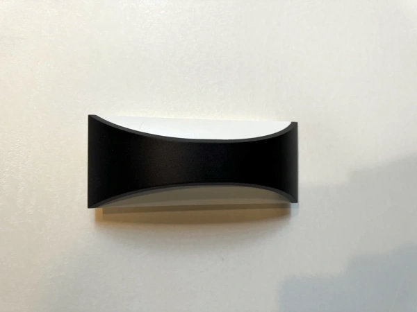 Wall light Wells 8W LED 3CCT IP65 BLK
