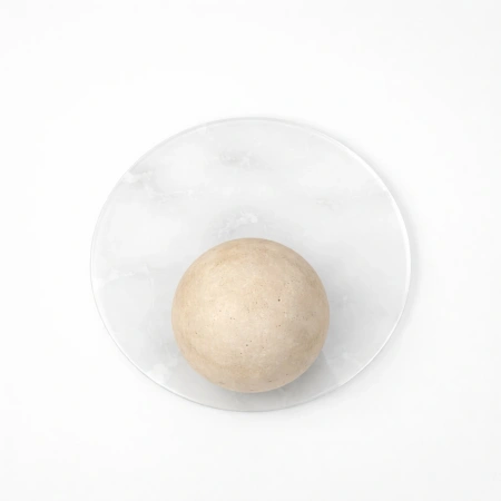 Wall lamp Maru Travertine LED 12W