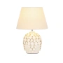 Table lamp Monica Ceramic E27 Ivory