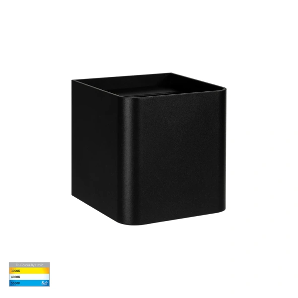 Wall light VERSA LED 6W 3CCT HV36583T-BLK-SQ