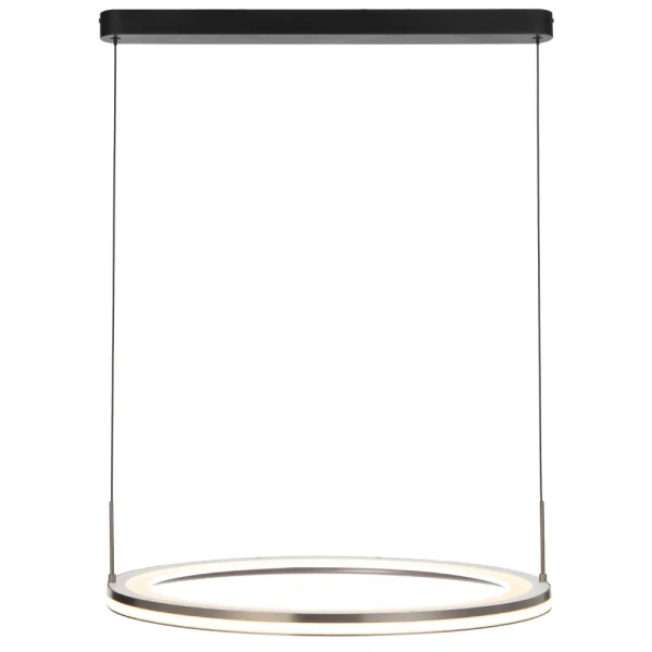 Pendant lamp FULCRUM 60CM 60w LED D600 3K DIM PEARL GREY