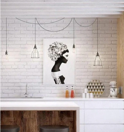 Pendant lamp BLACKBAND 5 E27